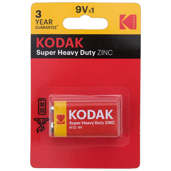 Батарейка Kodak Super Heavy Duty 6F22-BL1 (Крона)  в Нижневартовске