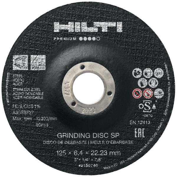 Круг обдирочный 125*6,4*22,2 HILTI AG-D SP (2075166) в Нижневартовске
