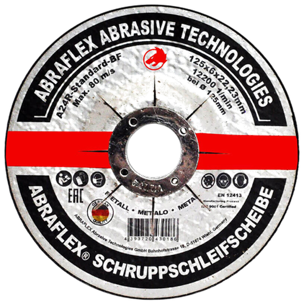 Круг обдирочный 125*6,0*22 Long Life (Abraflex) в Нижневартовске