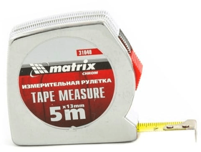 Рулетка  5м *13мм MATRIX CHROM (31040) (310409) в Нижневартовске