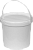 Ведро пластмассовое 11л круглое с крышкой, с ручкой ВП-11к в Нижневартовске