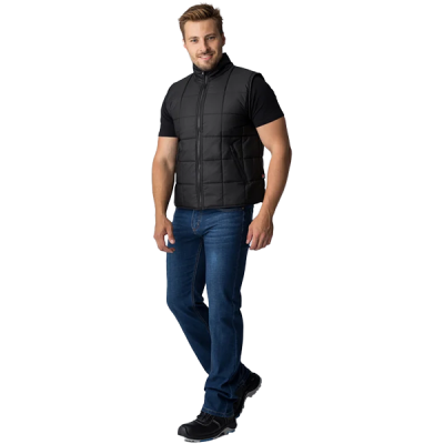 Жилет утепленный ОФИС (цв.черный/размеры не ГОСТ) в Нижневартовске