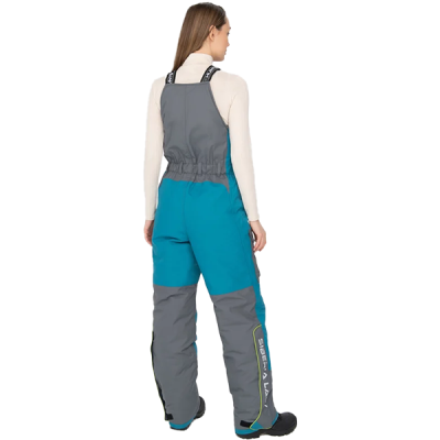 Костюм зимний женский Siberia Lady ткань Breathable цвет Бирюза/Серый  в Нижневартовске