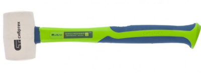 Киянка 450г рез. боек белая Сибртех (11167) в Нижневартовске