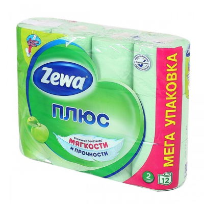 Бумага туалетная 2сл/12шт Зева Плюс Аромат  в Нижневартовске