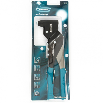 Заклепочник GROSS литой усиленный 2,4-4,8мм поворотный (40405) в Нижневартовске