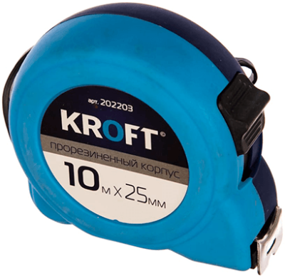 Рулетка  10м *25мм KROFT (202203) в Нижневартовске