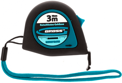 Рулетка  3м*16мм GROSS Ergonomisch  (31101) в Нижневартовске
