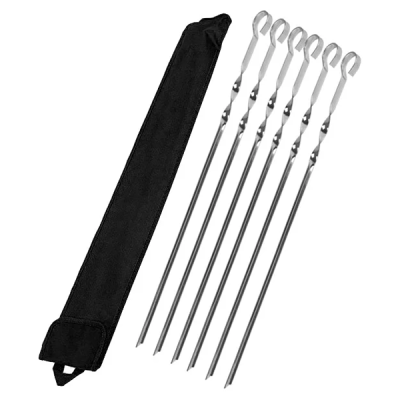 Набор шампуров в чехле угловых 45 см, 6 шт.(ROYALGRILL (80-080) в Нижневартовске