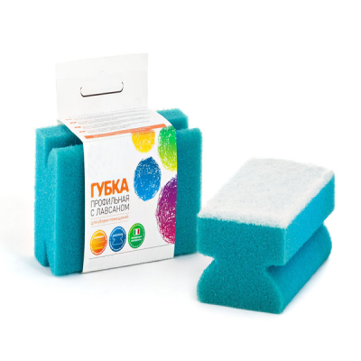 Губка для посуды Альпак Большая Профильная 1шт в Нижневартовске