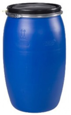 Бочка 127л. пластмассовая с хомутом в Нижневартовске