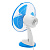 Вентилятор настольный LuazON LOF-03, 35Вт, бело-синий (4021012)  в Нижневартовске