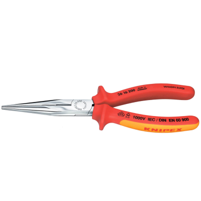 Длинногубцы 200мм до 1000В KNIPEX (KN-2616200SB) в Нижневартовске