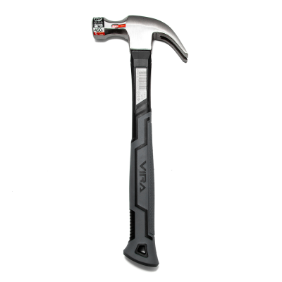 Молоток-гвоздодер 450г  VIRA  (900224) (901045) с фибергласовой рукояткой в Нижневартовске