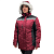 Куртка зимняя  СЕВЕРЯНКА женская (цв.бордовый+черный) в Нижневартовске