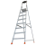 Стремянка  8 ступ. алюм. KRAUSE SAFETY (126368)