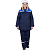 Костюм зимний женский КМ-10 ЛЮКС  синий+василек / IV и особый климат пояс в Нижневартовске