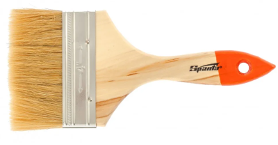 Кисть плоская 100мм/4" Sparta SLIMLINE натур.щетина (824455) в Нижневартовске