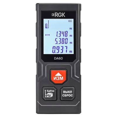 Дальномер лазерный 60 м. RGK DA60 в Нижневартовске