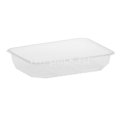 Контейнер одноразовый плоский 500гр. с крышкой в Нижневартовске