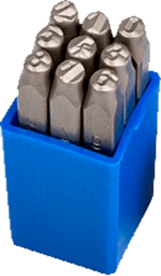 Клейма стальные цифровые №10 (26912) в Нижневартовске