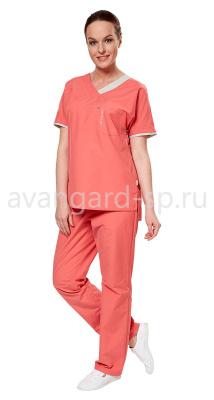 Костюм женский LЕ6101 (коралл) в Нижневартовске
