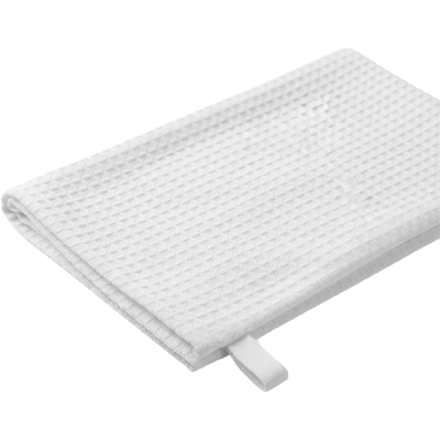 Полотенце вафельное 45х70 крупная клетка белое с петелькой в Нижневартовске