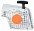 Стартер в сборе STIHL 270 (1133 080 2800) в Нижневартовске