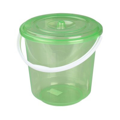 Ведро пластмассовое 7л. с крышкой "Хозяюшка" (М1204) (уп.10) в Нижневартовске