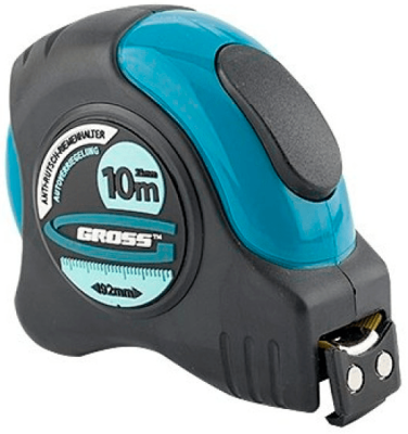 Рулетка  10м*25мм GROSS SCHLAGFEST (31115) в Нижневартовске