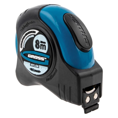 Рулетка  8м *25мм GROSS SCHLAGFEST (31114) в Нижневартовске