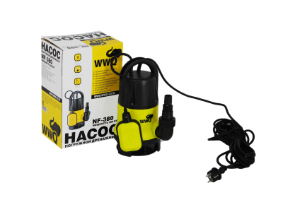 Насос WWQ NF 380 дренажный 35мм, пластик в Нижневартовске