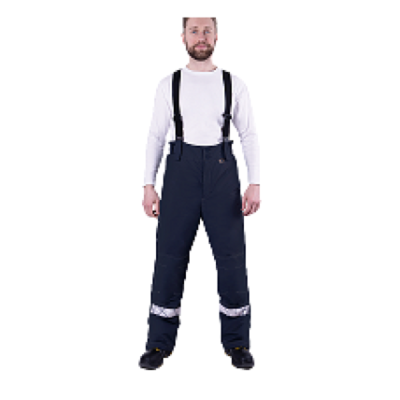 Брюки утепленные ХАЙ-ТЕК SAFETY (IV и особ.клим.п.) (цв.синий) в Нижневартовске