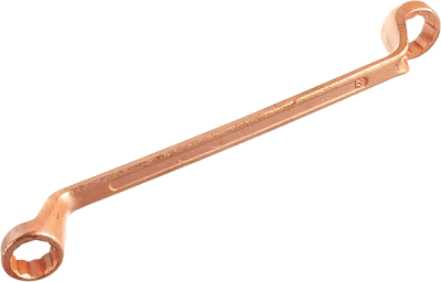 Ключ накидной КГН 19*22 коленчатый омедненный КЗСМИ в Нижневартовске