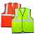 Жилет сигнальный лимон Габарит мод.С-2.002 (тк.100% полиэфир)  в Нижневартовске