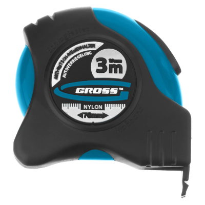Рулетка  3м*19мм GROSS SCHLAGFEST (31111) в Нижневартовске