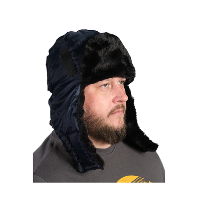 Шапка-ушанка ЕВРО (цв.синий)