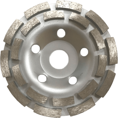 Чашка зачистная алмазная 125*22мм двухрядная Almarez (303212) в Нижневартовске