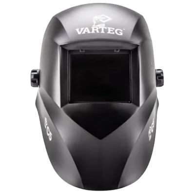 Маска сварщика VARTEG черная со стеклом С5 (6462)