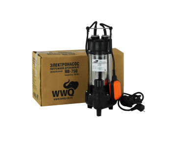 Насос WWQ NB 750 дренажно-канализационный с поплавком. в Нижневартовске