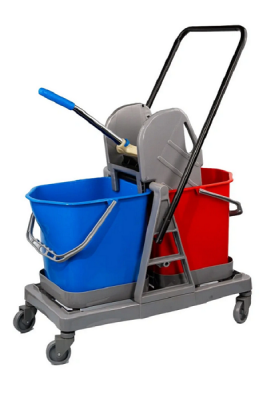 Тележка уборочная 2х20л пластик с отжимом в Нижневартовске