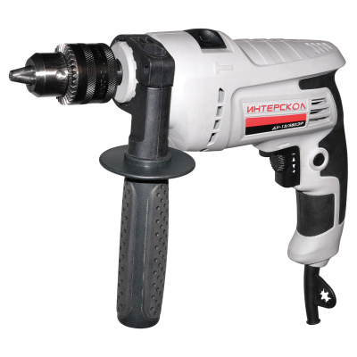 Дрель ударная ИНТЕРСКОЛ ДУ-13/580 ЭР