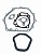 Набор прокладок 192F UNITED PARTS (90-0197) в Нижневартовске