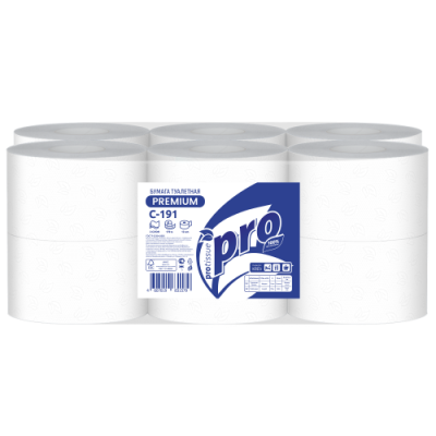 Бумага туалетная 2сл/170м белая PROtissue  в Нижневартовске